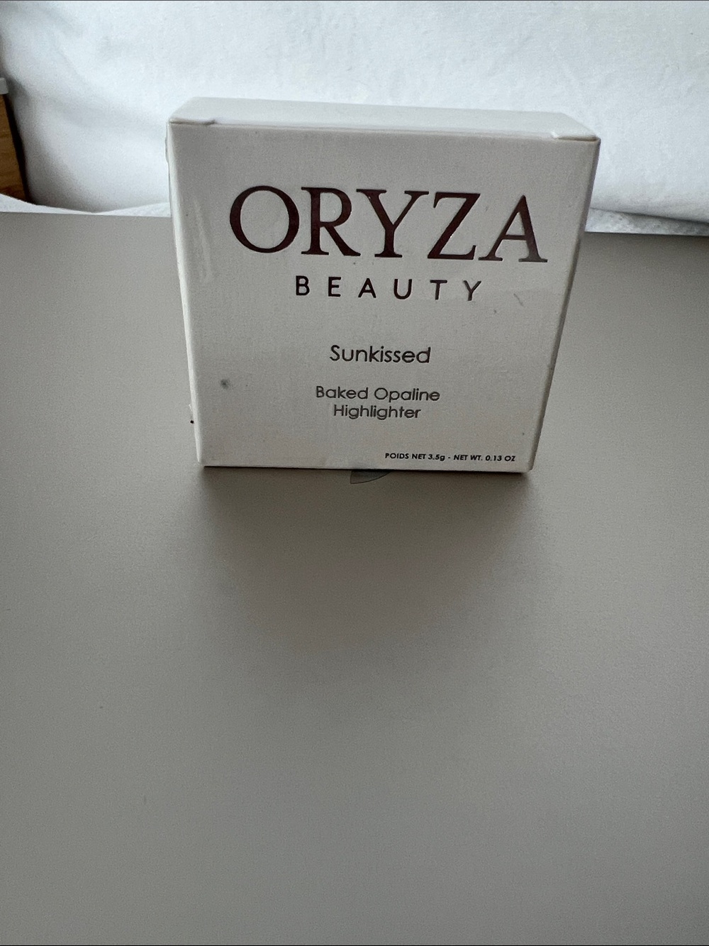 ORYZA Beauty Sunkissed Baked Opaline Highlighter - Sunkissed (Champagne Glow)